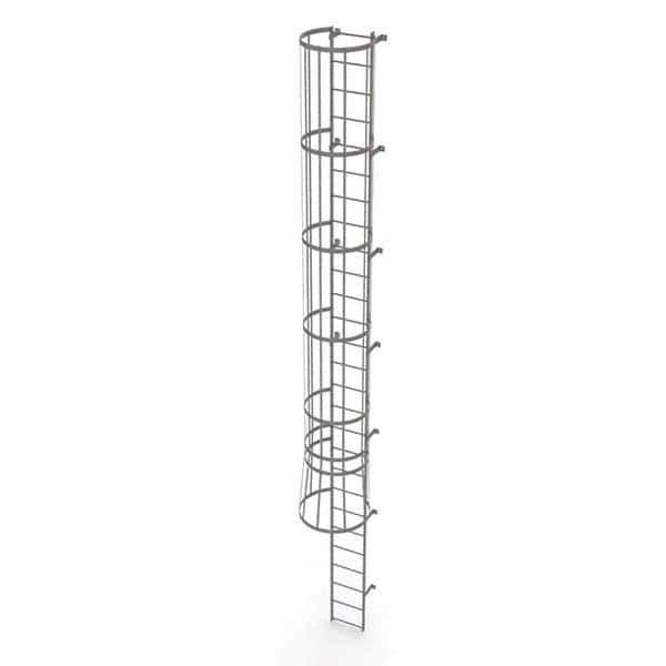 TRI-ARC - Rolling & Wall Mounted Ladders & Platforms Type: Fixed Ladder Style: Safety Cage - All Tool & Supply