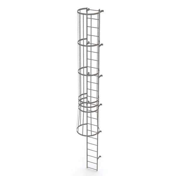 TRI-ARC - Rolling & Wall Mounted Ladders & Platforms Type: Fixed Ladder Style: Safety Cage - All Tool & Supply