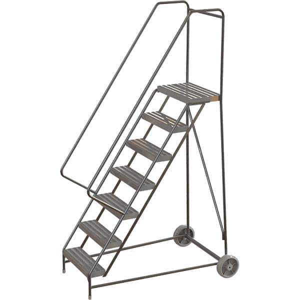 TRI-ARC - Rolling & Wall Mounted Ladders & Platforms Type: Rolling Warehouse Ladder Style: Rolling Safety Ladder - All Tool & Supply