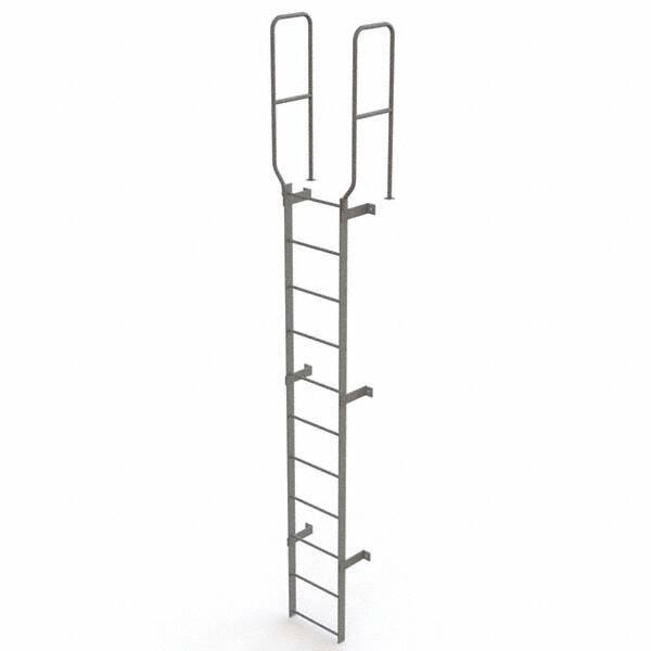 TRI-ARC - Rolling & Wall Mounted Ladders & Platforms Type: Fixed Ladder Style: Safety Cage - All Tool & Supply