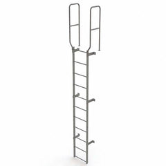 TRI-ARC - Rolling & Wall Mounted Ladders & Platforms Type: Fixed Ladder Style: Safety Cage - All Tool & Supply