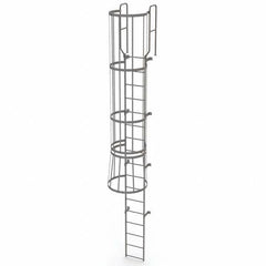 TRI-ARC - Rolling & Wall Mounted Ladders & Platforms Type: Fixed Ladder Style: Safety Cage - All Tool & Supply