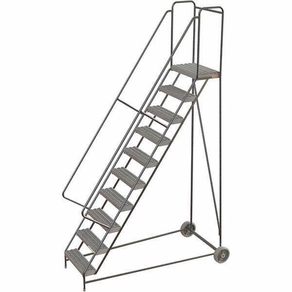 TRI-ARC - Rolling & Wall Mounted Ladders & Platforms Type: Rolling Warehouse Ladder Style: Rolling Safety Ladder - All Tool & Supply