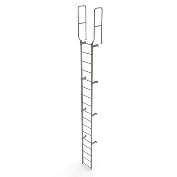 TRI-ARC - Rolling & Wall Mounted Ladders & Platforms Type: Fixed Ladder Style: Safety Cage - All Tool & Supply