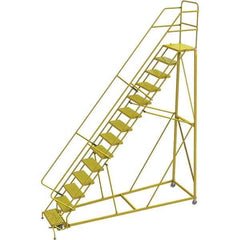 TRI-ARC - Rolling & Wall Mounted Ladders & Platforms Type: Stairway Slope Ladder Style: Forward Descent 50 Degree Incline - All Tool & Supply