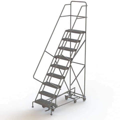 TRI-ARC - Rolling & Wall Mounted Ladders & Platforms Type: All-Directional Ladder Style: Forward Descent 50 Degree Incline - All Tool & Supply