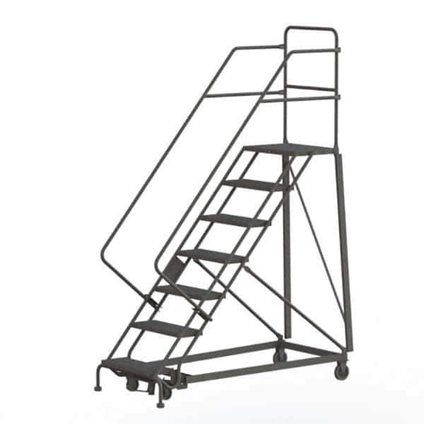 TRI-ARC - Rolling & Wall Mounted Ladders & Platforms Type: Stairway Slope Ladder Style: Rolling Safety Ladder - All Tool & Supply