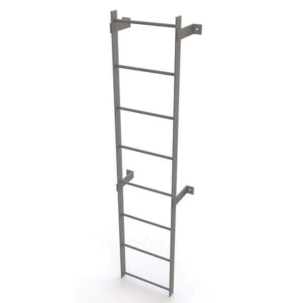 TRI-ARC - Rolling & Wall Mounted Ladders & Platforms Type: Fixed Ladder Style: Safety Cage - All Tool & Supply