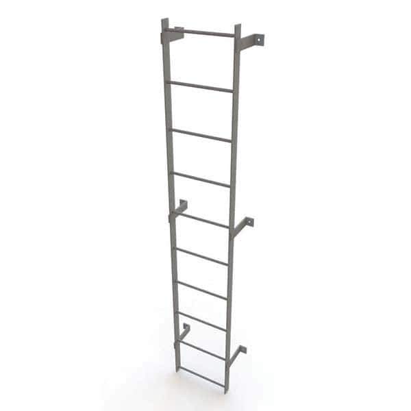 TRI-ARC - Rolling & Wall Mounted Ladders & Platforms Type: Fixed Ladder Style: Safety Cage - All Tool & Supply