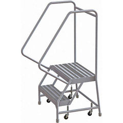 TRI-ARC - Rolling & Wall Mounted Ladders & Platforms Type: Rolling Warehouse Ladder Style: Rolling Safety Ladder - All Tool & Supply