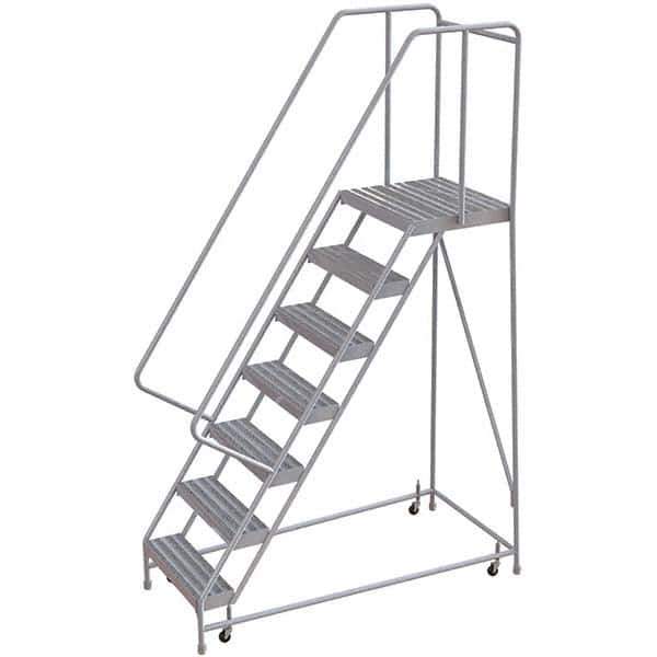 TRI-ARC - Rolling & Wall Mounted Ladders & Platforms Type: Rolling Warehouse Ladder Style: Rolling Safety Ladder - All Tool & Supply