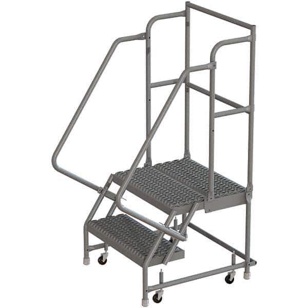 TRI-ARC - Rolling & Wall Mounted Ladders & Platforms Type: Rolling Warehouse Ladder Style: Rolling Platform Ladder - All Tool & Supply