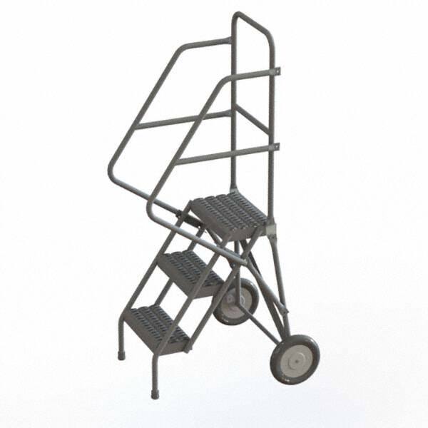 TRI-ARC - Rolling & Wall Mounted Ladders & Platforms Type: Rolling Style: Rolling Platform Ladder - All Tool & Supply