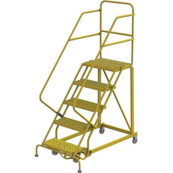 TRI-ARC - Rolling & Wall Mounted Ladders & Platforms Type: Stairway Slope Ladder Style: Forward Descent 50 Degree Incline - All Tool & Supply