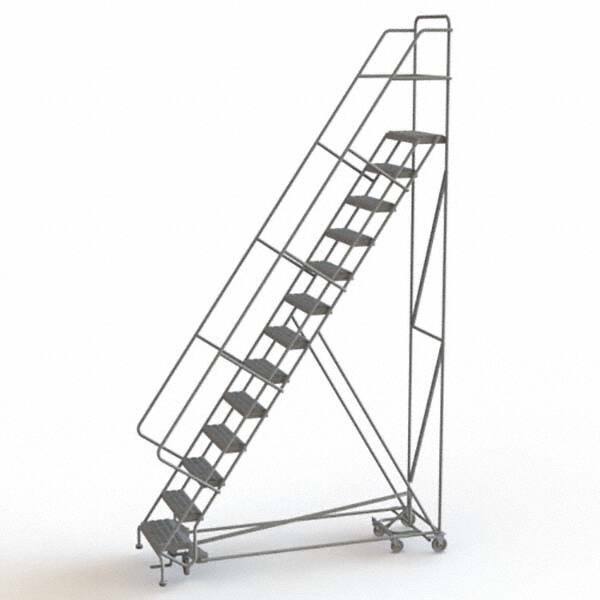 TRI-ARC - Rolling & Wall Mounted Ladders & Platforms Type: All-Directional Ladder Style: Forward Descent 50 Degree Incline - All Tool & Supply