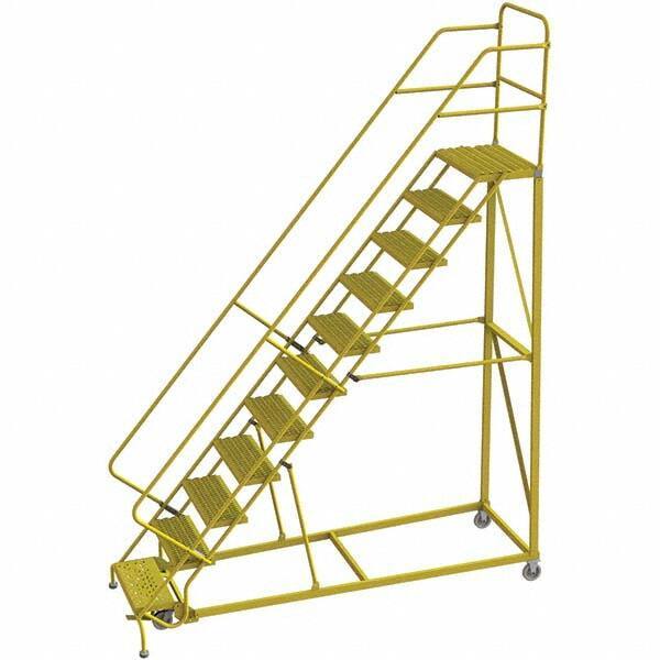 TRI-ARC - Rolling & Wall Mounted Ladders & Platforms Type: Stairway Slope Ladder Style: Forward Descent 50 Degree Incline - All Tool & Supply