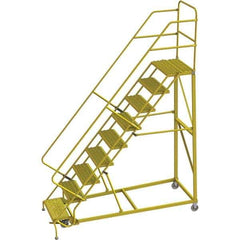 TRI-ARC - Rolling & Wall Mounted Ladders & Platforms Type: Stairway Slope Ladder Style: Forward Descent 50 Degree Incline - All Tool & Supply