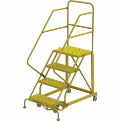 TRI-ARC - Rolling & Wall Mounted Ladders & Platforms Type: Stairway Slope Ladder Style: Forward Descent 50 Degree Incline - All Tool & Supply