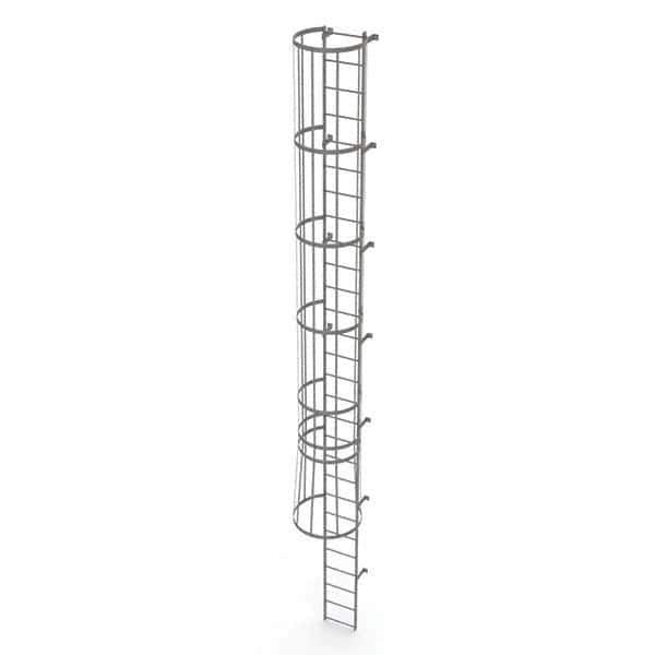 TRI-ARC - Rolling & Wall Mounted Ladders & Platforms Type: Fixed Ladder Style: Safety Cage - All Tool & Supply