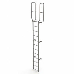 TRI-ARC - Rolling & Wall Mounted Ladders & Platforms Type: Fixed Ladder Style: Safety Cage - All Tool & Supply