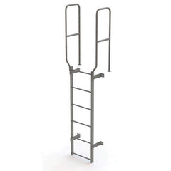 TRI-ARC - Rolling & Wall Mounted Ladders & Platforms Type: Fixed Ladder Style: Safety Cage - All Tool & Supply