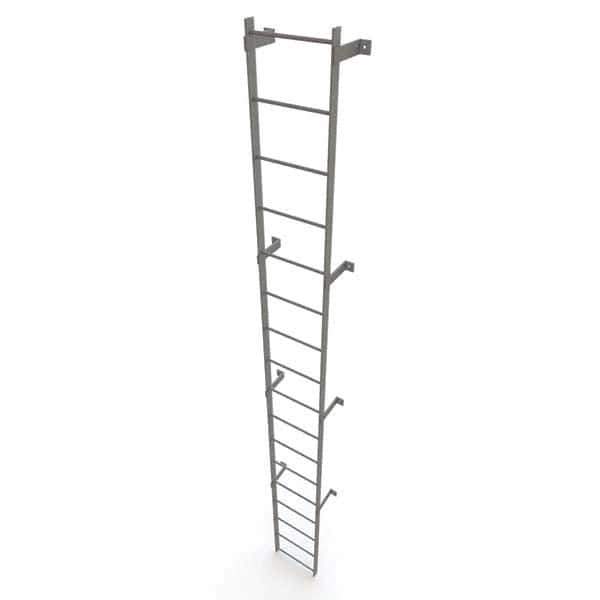 TRI-ARC - Rolling & Wall Mounted Ladders & Platforms Type: Fixed Ladder Style: Safety Cage - All Tool & Supply