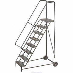 TRI-ARC - Rolling & Wall Mounted Ladders & Platforms Type: Rolling Warehouse Ladder Style: Rolling Safety Ladder - All Tool & Supply