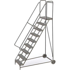 TRI-ARC - Rolling & Wall Mounted Ladders & Platforms Type: Rolling Warehouse Ladder Style: Rolling Safety Ladder - All Tool & Supply