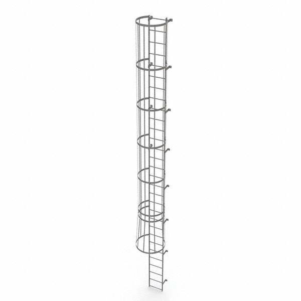 TRI-ARC - Rolling & Wall Mounted Ladders & Platforms Type: Fixed Ladder Style: Safety Cage - All Tool & Supply