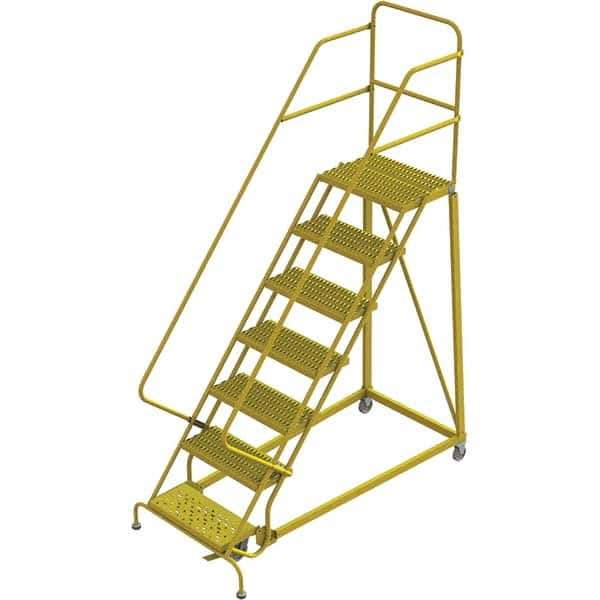 TRI-ARC - Rolling & Wall Mounted Ladders & Platforms Type: Stairway Slope Ladder Style: Forward Descent 50 Degree Incline - All Tool & Supply