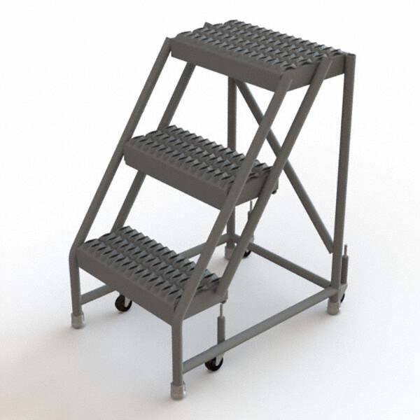 TRI-ARC - Rolling & Wall Mounted Ladders & Platforms Type: Rolling Warehouse Ladder Style: Rolling Platform Ladder - All Tool & Supply