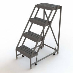 TRI-ARC - Rolling & Wall Mounted Ladders & Platforms Type: Rolling Warehouse Ladder Style: Rolling Platform Ladder - All Tool & Supply