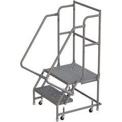 TRI-ARC - Rolling & Wall Mounted Ladders & Platforms Type: Rolling Warehouse Ladder Style: Rolling Platform Ladder - All Tool & Supply