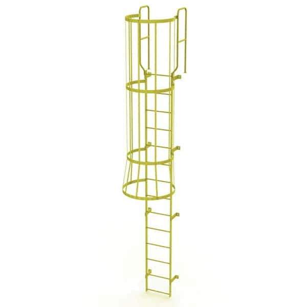 TRI-ARC - Rolling & Wall Mounted Ladders & Platforms Type: Fixed Ladder Style: Safety Cage - All Tool & Supply