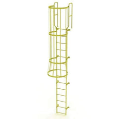 TRI-ARC - Rolling & Wall Mounted Ladders & Platforms Type: Fixed Ladder Style: Safety Cage - All Tool & Supply