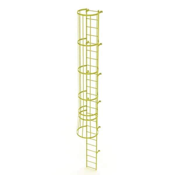 TRI-ARC - Rolling & Wall Mounted Ladders & Platforms Type: Fixed Ladder Style: Safety Cage - All Tool & Supply