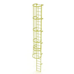 TRI-ARC - Rolling & Wall Mounted Ladders & Platforms Type: Fixed Ladder Style: Safety Cage - All Tool & Supply