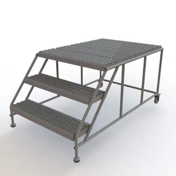 TRI-ARC - Rolling & Wall Mounted Ladders & Platforms Type: Rolling Work Platform Style: Steel Work Platform - All Tool & Supply