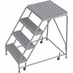 TRI-ARC - Rolling & Wall Mounted Ladders & Platforms Type: Rolling Warehouse Ladder Style: Rolling Safety Ladder - All Tool & Supply