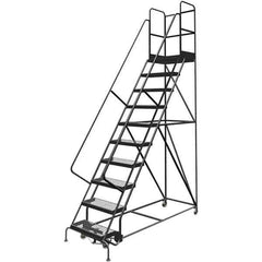 TRI-ARC - Rolling & Wall Mounted Ladders & Platforms Type: Rolling Warehouse Ladder Style: Rolling Platform Ladder - All Tool & Supply