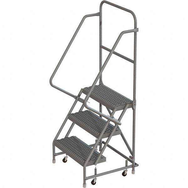 TRI-ARC - Rolling & Wall Mounted Ladders & Platforms Type: Rolling Warehouse Ladder Style: Rolling Platform Ladder - All Tool & Supply