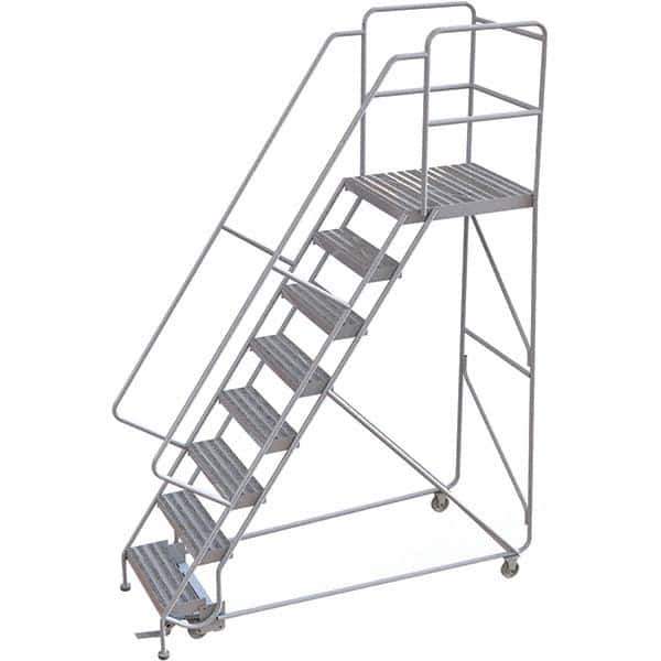 TRI-ARC - Rolling & Wall Mounted Ladders & Platforms Type: Rolling Warehouse Ladder Style: Rolling Safety Ladder - All Tool & Supply