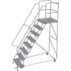 TRI-ARC - Rolling & Wall Mounted Ladders & Platforms Type: Rolling Warehouse Ladder Style: Rolling Safety Ladder - All Tool & Supply