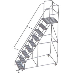 TRI-ARC - Rolling & Wall Mounted Ladders & Platforms Type: Rolling Warehouse Ladder Style: Rolling Safety Ladder - All Tool & Supply