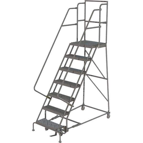 TRI-ARC - Rolling & Wall Mounted Ladders & Platforms Type: Rolling Warehouse Ladder Style: Rolling Platform Ladder - All Tool & Supply