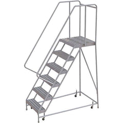 TRI-ARC - Rolling & Wall Mounted Ladders & Platforms Type: Rolling Warehouse Ladder Style: Rolling Safety Ladder - All Tool & Supply