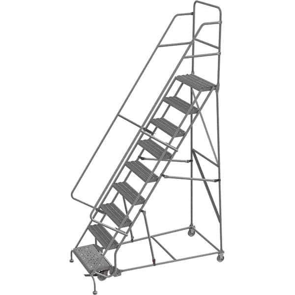 TRI-ARC - Rolling & Wall Mounted Ladders & Platforms Type: Rolling Warehouse Ladder Style: Rolling Platform Ladder - All Tool & Supply