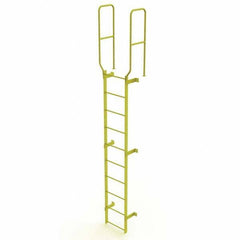 TRI-ARC - Rolling & Wall Mounted Ladders & Platforms Type: Fixed Ladder Style: Safety Cage - All Tool & Supply