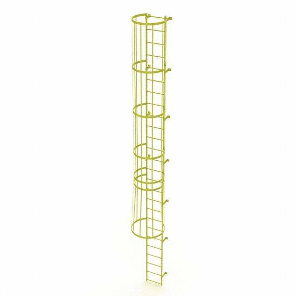 TRI-ARC - Rolling & Wall Mounted Ladders & Platforms Type: Fixed Ladder Style: Safety Cage - All Tool & Supply