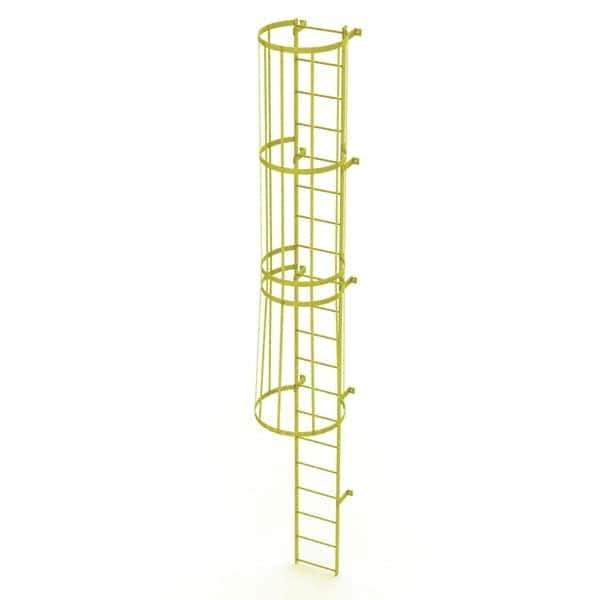 TRI-ARC - Rolling & Wall Mounted Ladders & Platforms Type: Fixed Ladder Style: Safety Cage - All Tool & Supply